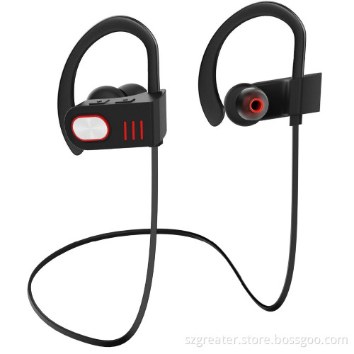 Top quality sport wireless mirco bluetooth headphones V4.1 ear hook IPX 5 water resistant headsets
